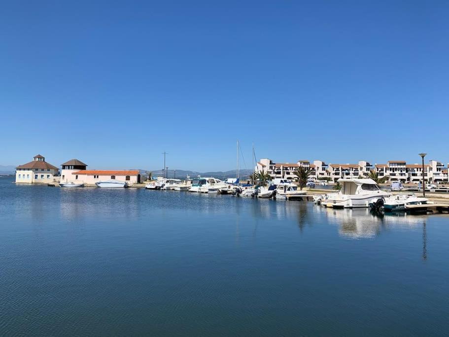 Apartamento T2 Neuf + Bateau / Piscine Super Infrastructures Le Barcarès Exterior foto